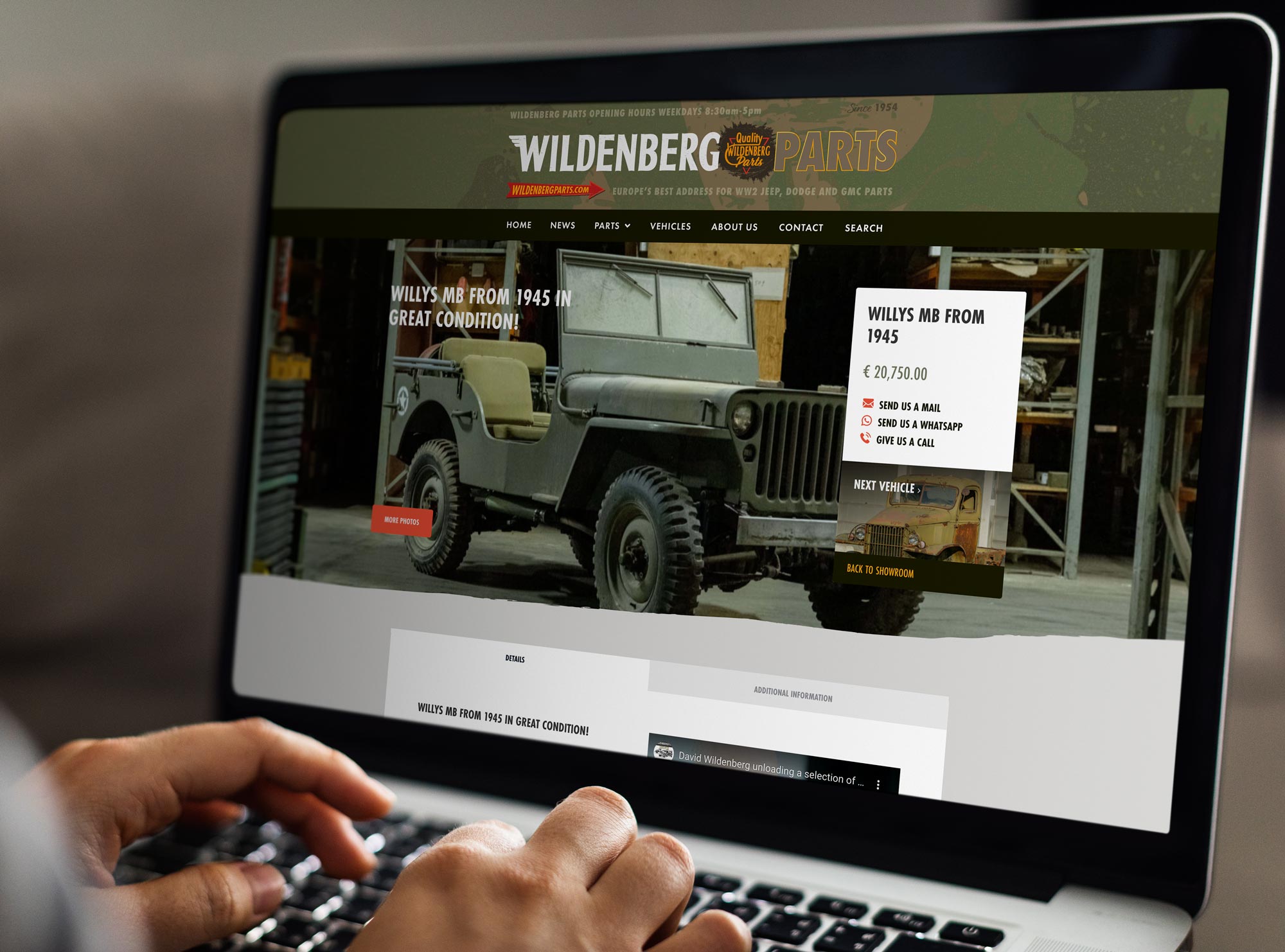 Lyf Wildenberg New website! - Wildenberg Parts & Vehicles
