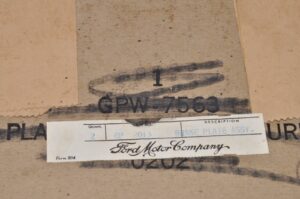 Ford-GPW-G503-Brake-Shoe-backing-plate-NOS-IN-SET-of-2-RARE-Jeep-WW2-204086845780-6