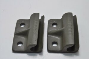 Willys-Jeep-M38-M38A1-CJ2A-CJ3AB-Tail-gate-grill-to-body-hinge-SET-663669-202769705331-3