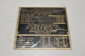 GMC-CCKW-G508-352-WO-winch-WRing-mount-NOMENCLATURE-DATA-PLATE-201741219109